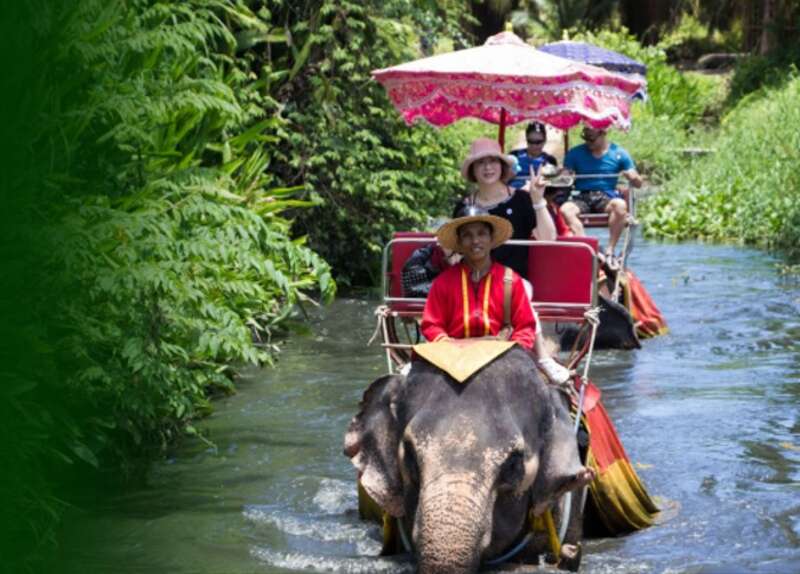 ダムヌンサドゥアックエレファントビレッジ（イメージ）　提供：サザンクロスインターナショナル