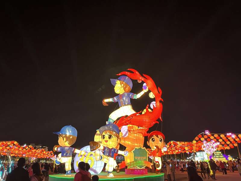 2025 台湾ランタンフェスティバル(桃園)（イメージ）　写真提供：台湾観光庁