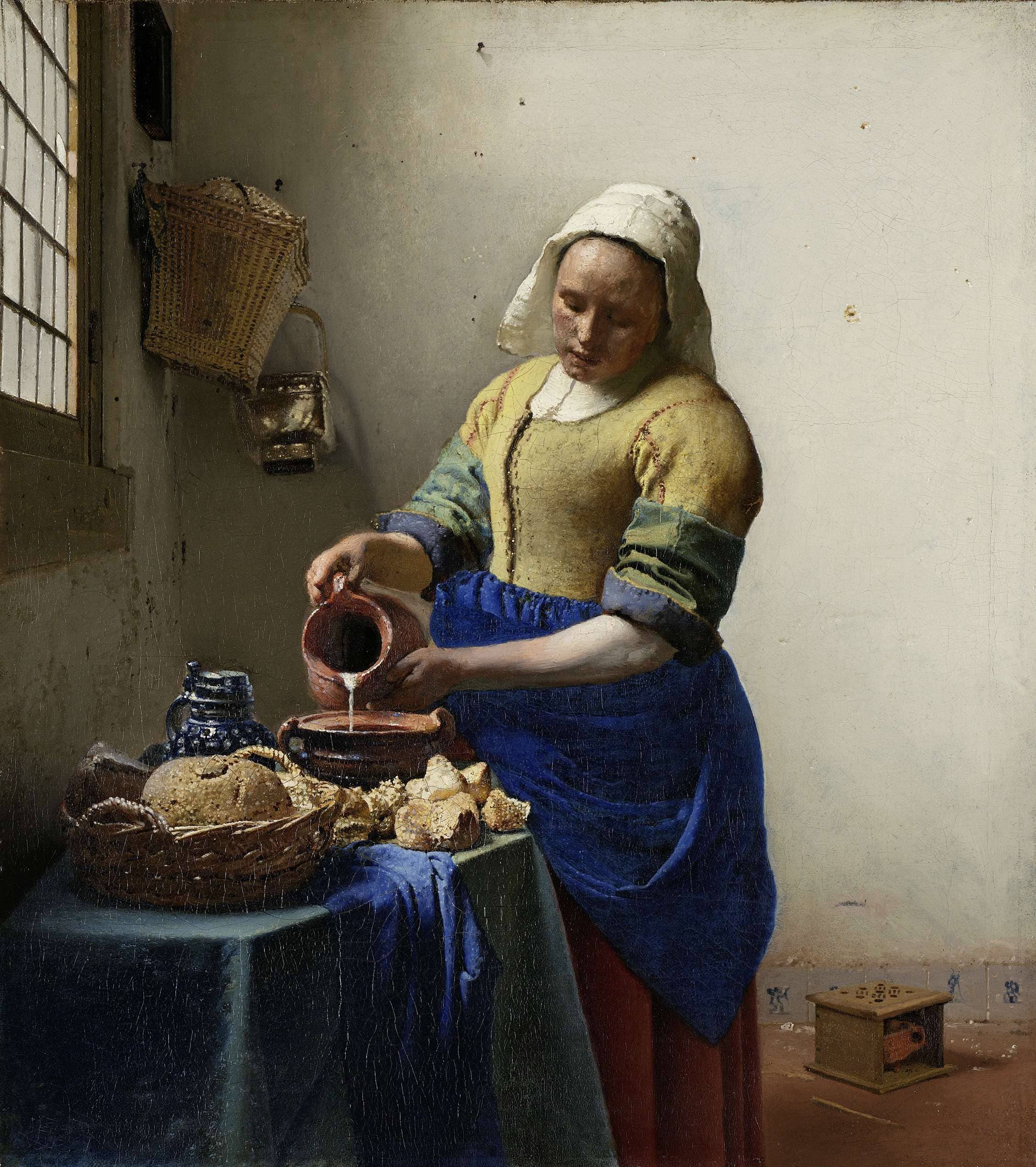 アムステルダム国際美術館　牛乳を注ぐ女（イメージ）提供：Ｇ２TRAVEL©Rijksmuseum, Amsterdam