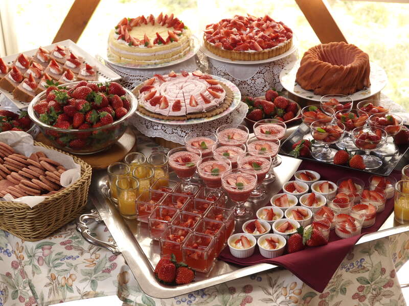 いちごスイーツビュッフェ※イメージ　施設提供