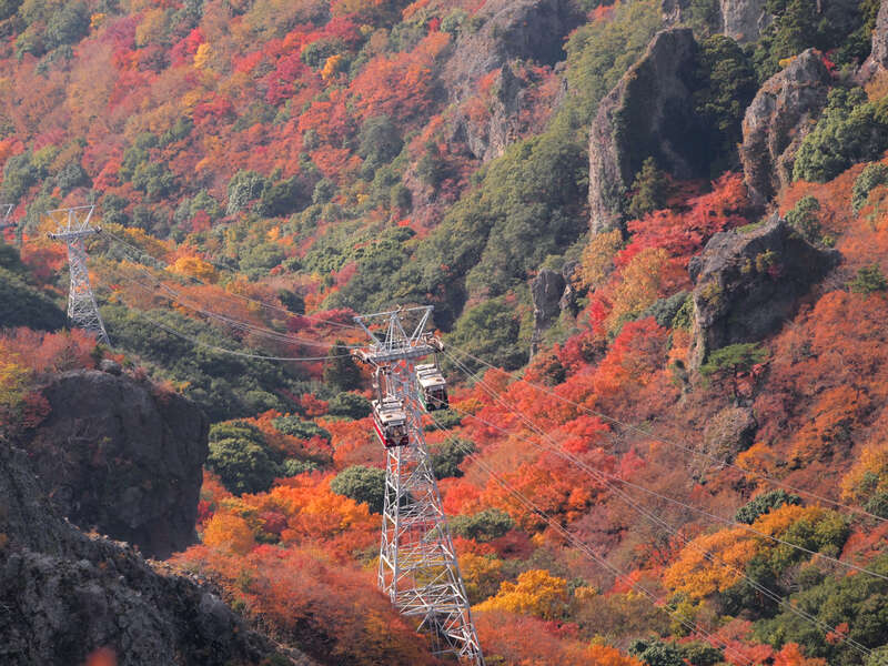 寒霞渓ロープウェイ（イメージ）　提供元：寒霞渓ロープウェイ