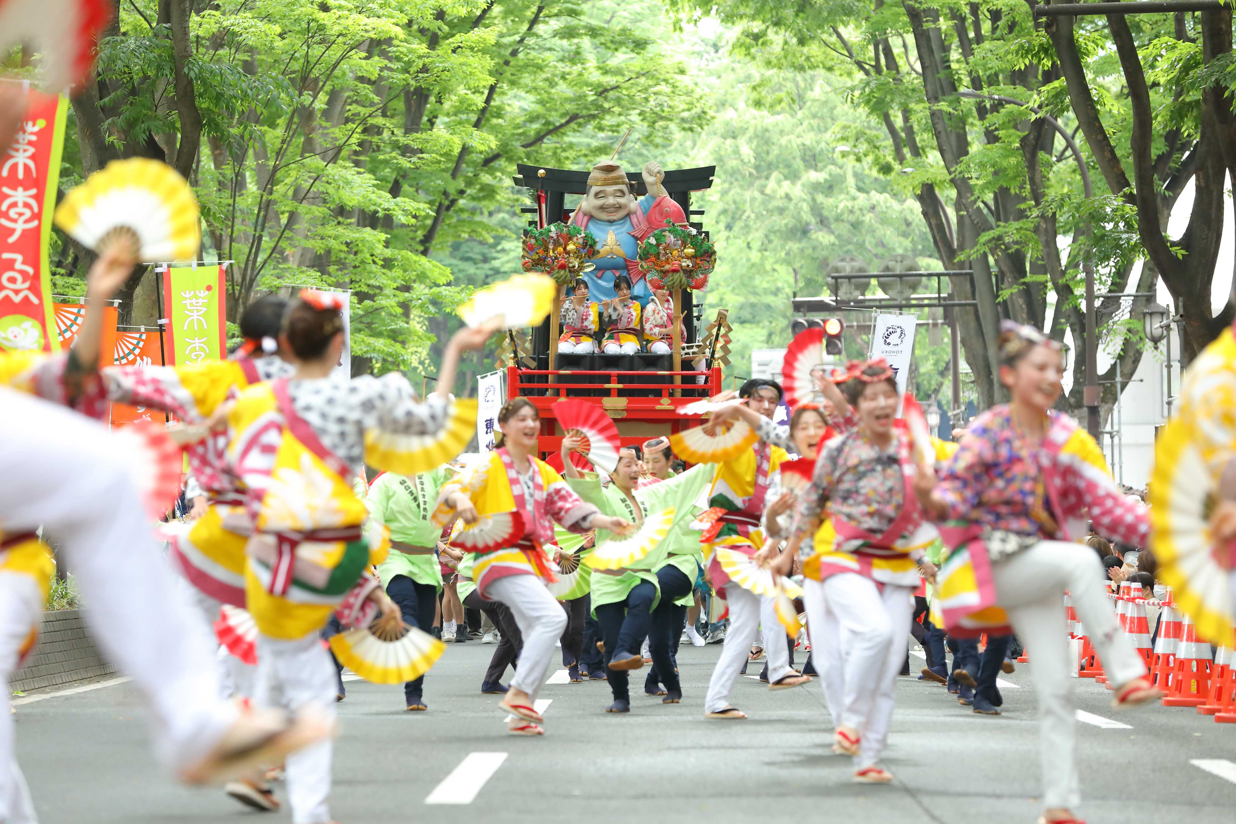 青葉まつり　本まつり（イメージ）　仙台・青葉まつり協賛会事務局 提供
