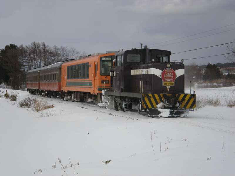 ストーブ列車（イメージ）　画像提供：津軽鉄道株式会社