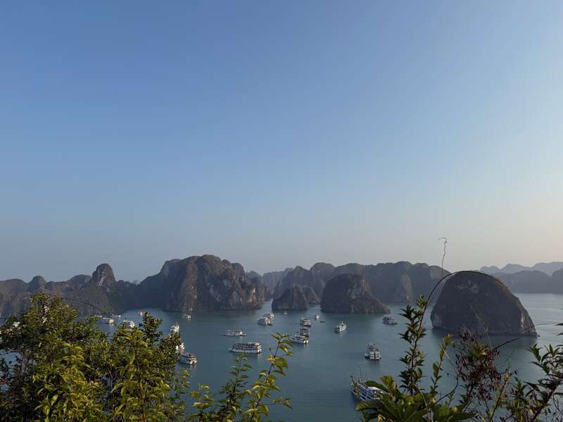 ティートップ島からの景色（イメージ）　提供：エムエスツーリスト関西