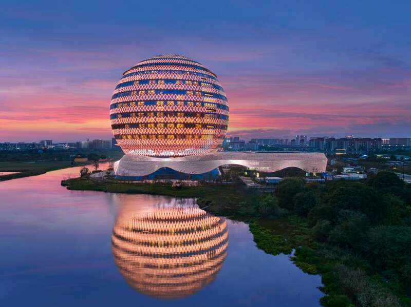 湖州南潯ヒルトン　外観（イメージ）　提供：中国巨龍旅行社（チャイニーズドラゴン）東京本社